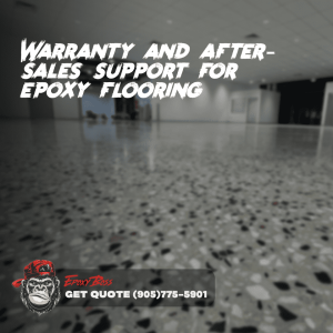 epoxy flooring warranty and after-sales support
