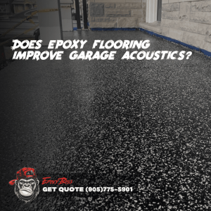 Does epoxy flooring improve garage acoustics?