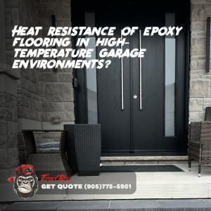 Heat resistance of epoxy flooring in high-temperature garage