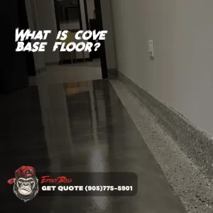 What is cove base floor?