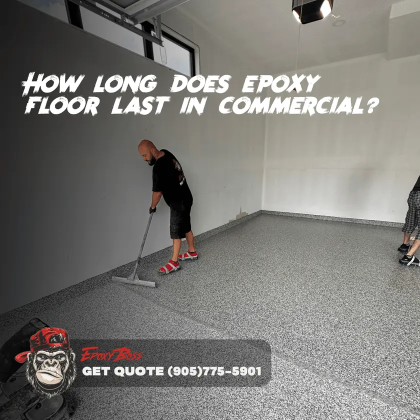 How long does epoxy floor last in commercial?