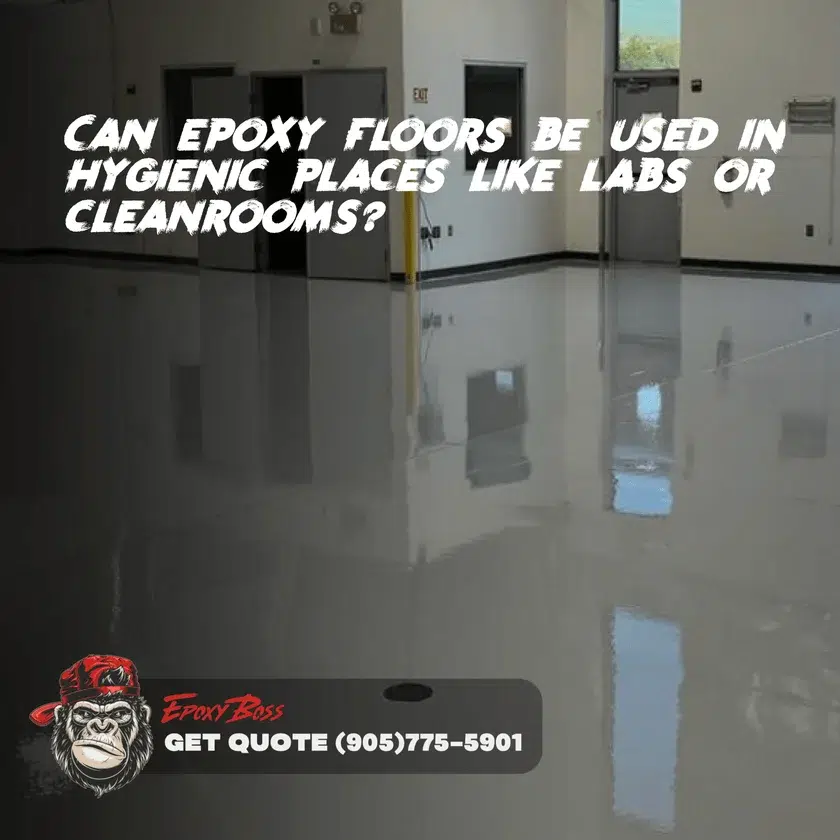 Epoxy Floor Hygiene Requirements