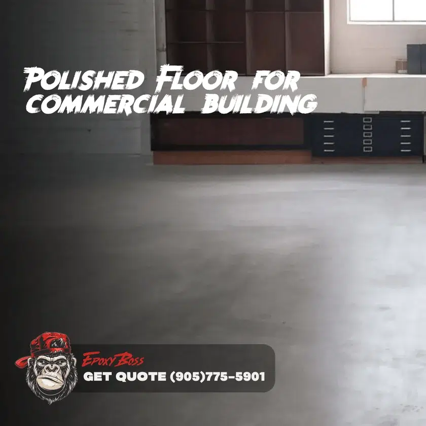 Polished Floor for commercial building