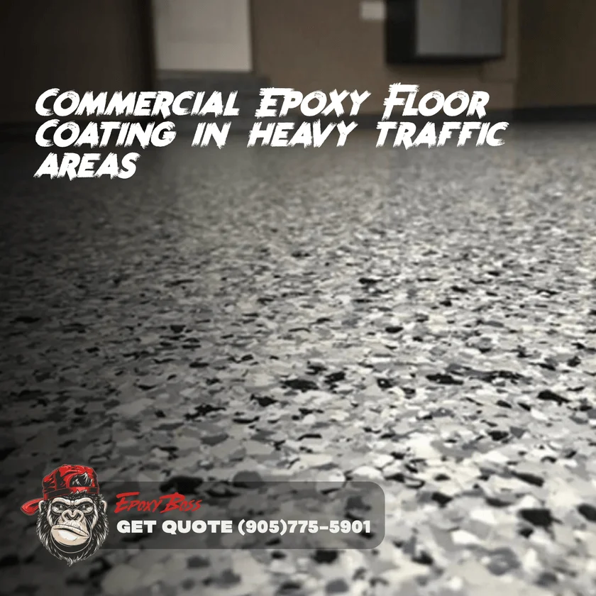 Commercial Epoxy Floor Coatingin heavy traffic areas