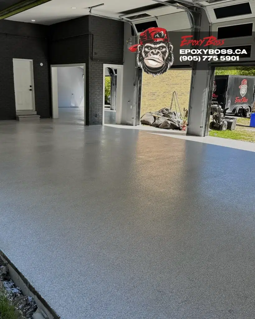 Commercial epoxy floor coating Oakville