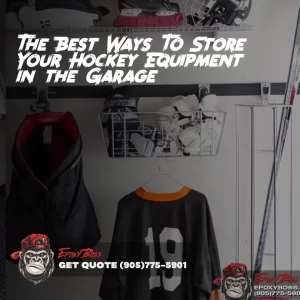 Hockey Equipment Storage