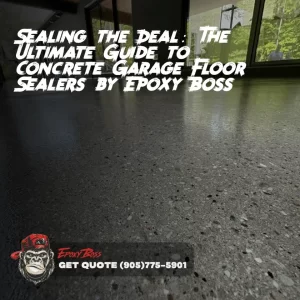 Concrete Garage Floor Sealer