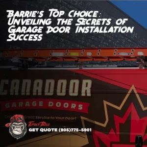 Garage Doors Installation Barrie