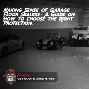 Garage Floor Sealant Options